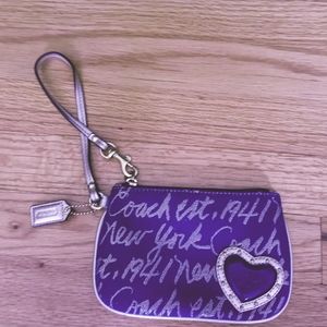 Coach wristlet